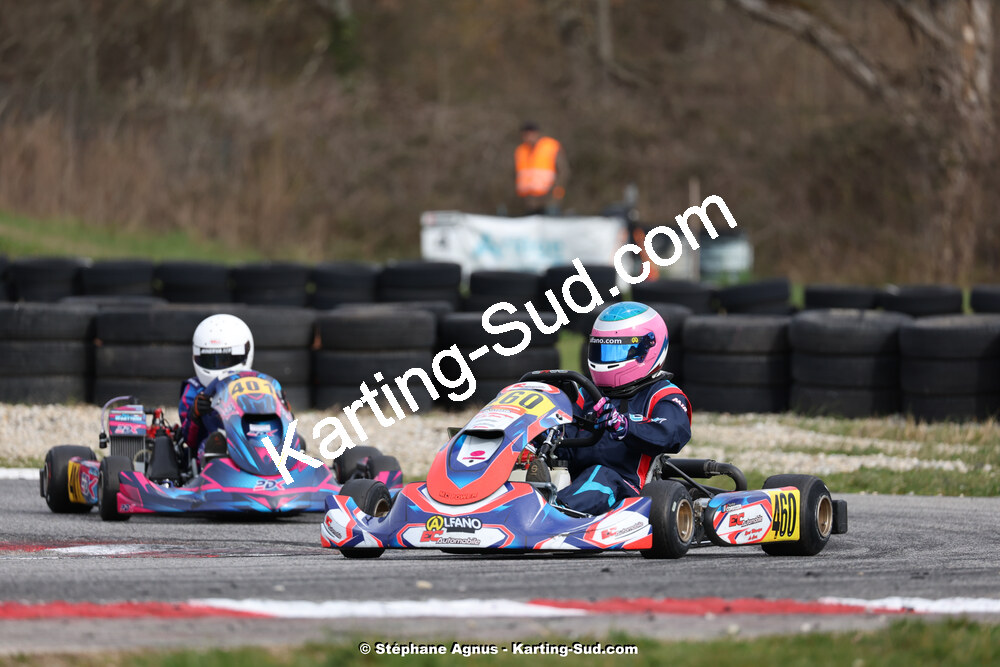9 & 10/03/2024 : 1ère manche du Championnat du Sud au circuit d’Aigues-Vives (photos Stéphane Agnus) 2024 — karting