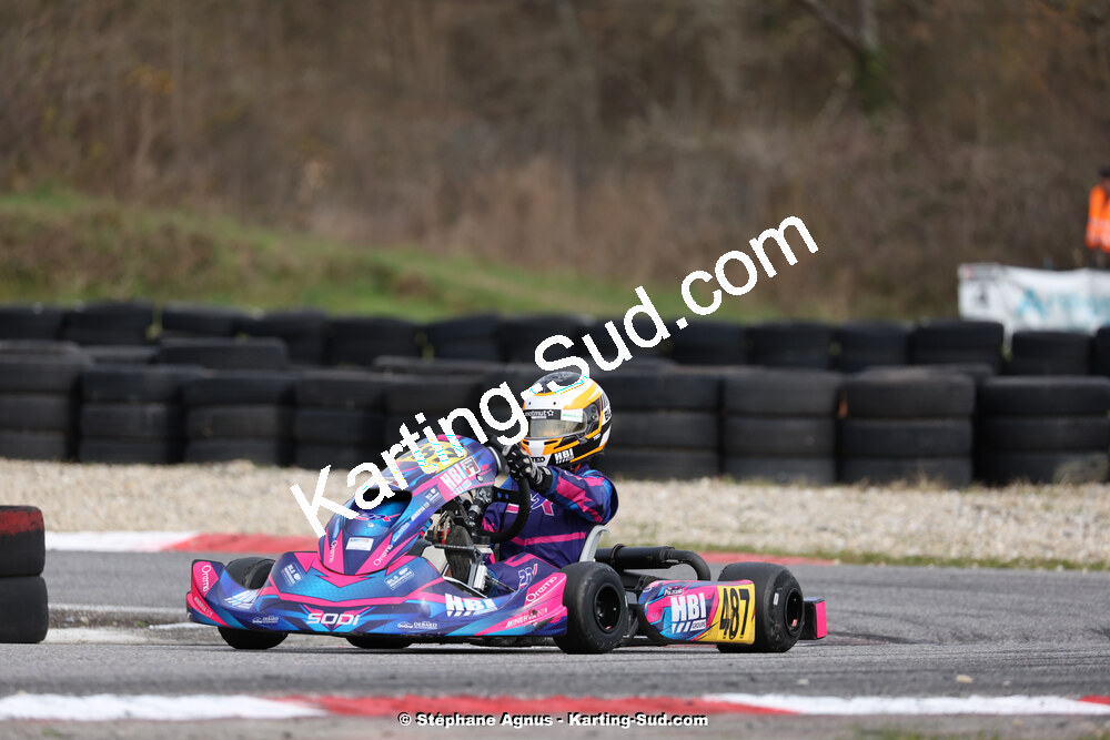 9 & 10/03/2024 : 1ère manche du Championnat du Sud au circuit d’Aigues-Vives (photos Stéphane Agnus) 2024 — karting