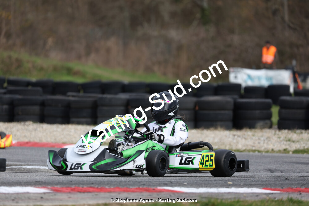 9 & 10/03/2024 : 1ère manche du Championnat du Sud au circuit d’Aigues-Vives (photos Stéphane Agnus) 2024 — karting