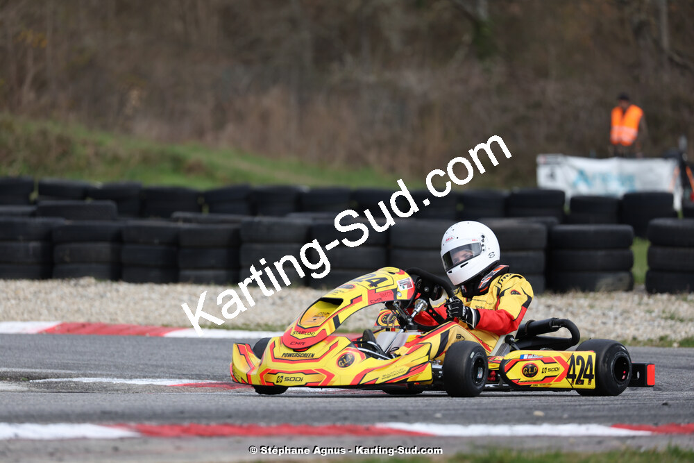 9 & 10/03/2024 : 1ère manche du Championnat du Sud au circuit d’Aigues-Vives (photos Stéphane Agnus) 2024 — karting