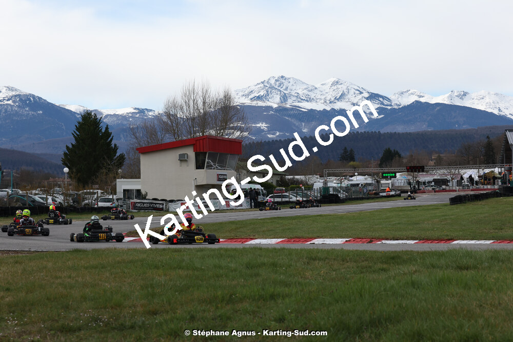 9 & 10/03/2024 : 1ère manche du Championnat du Sud au circuit d’Aigues-Vives (photos Stéphane Agnus) 2024 — karting