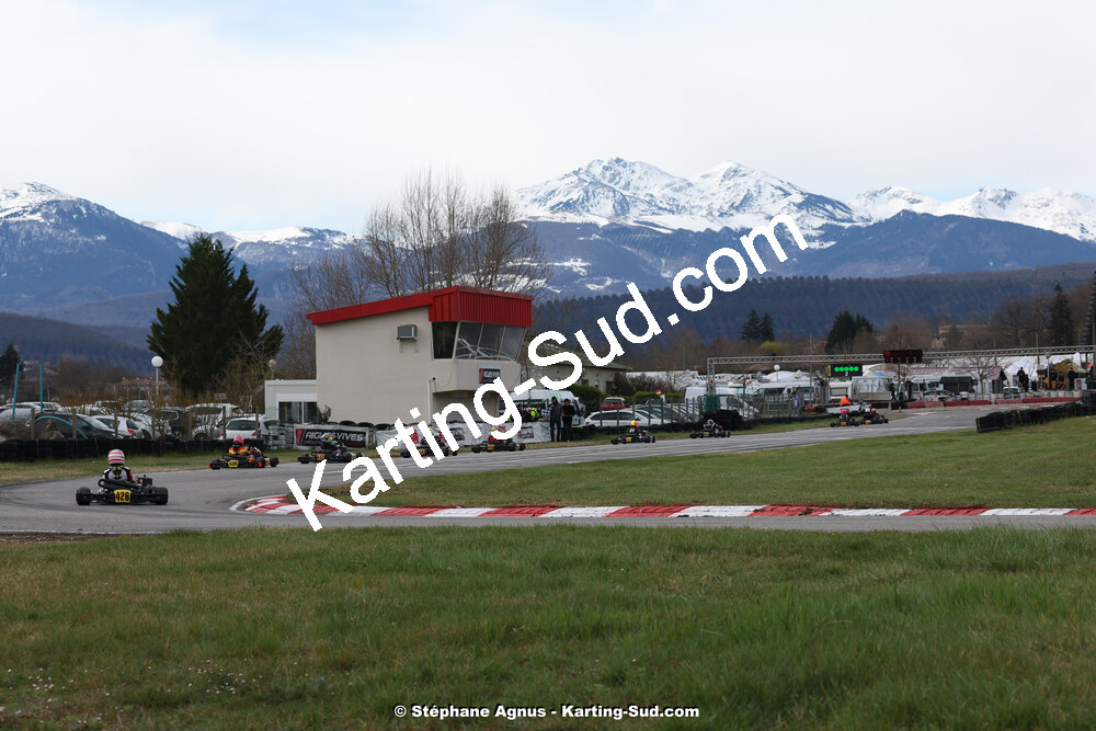 9 & 10/03/2024 : 1ère manche du Championnat du Sud au circuit d’Aigues-Vives (photos Stéphane Agnus) 2024 — karting