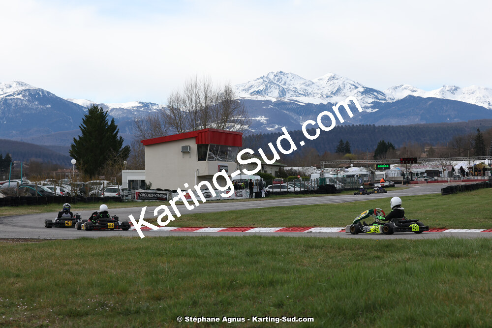 9 & 10/03/2024 : 1ère manche du Championnat du Sud au circuit d’Aigues-Vives (photos Stéphane Agnus) 2024 — karting