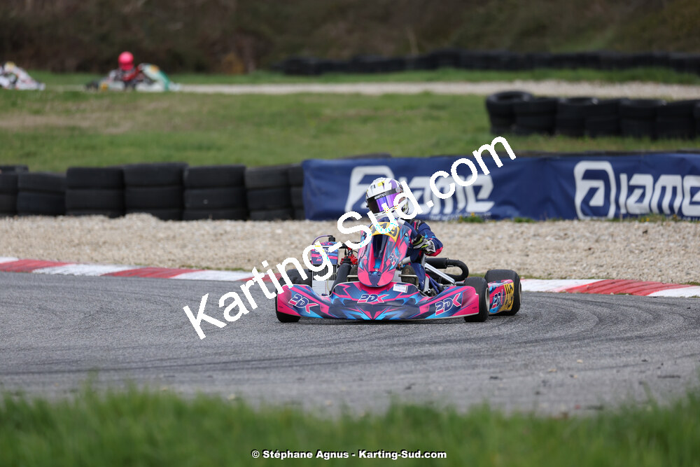 9 & 10/03/2024 : 1ère manche du Championnat du Sud au circuit d’Aigues-Vives (photos Stéphane Agnus) 2024 — karting