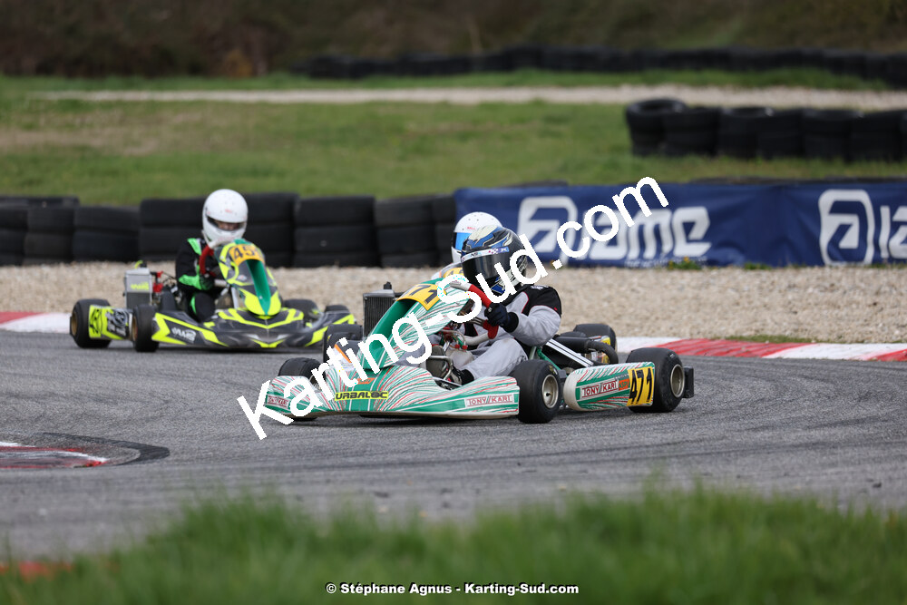 9 & 10/03/2024 : 1ère manche du Championnat du Sud au circuit d’Aigues-Vives (photos Stéphane Agnus) 2024 — karting