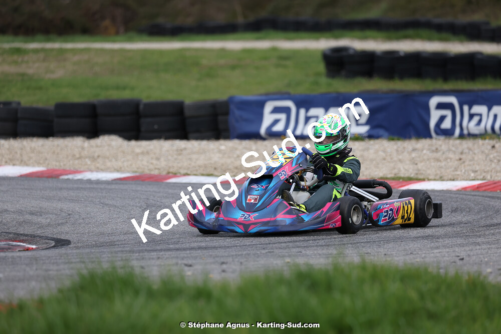 9 & 10/03/2024 : 1ère manche du Championnat du Sud au circuit d’Aigues-Vives (photos Stéphane Agnus) 2024 — karting