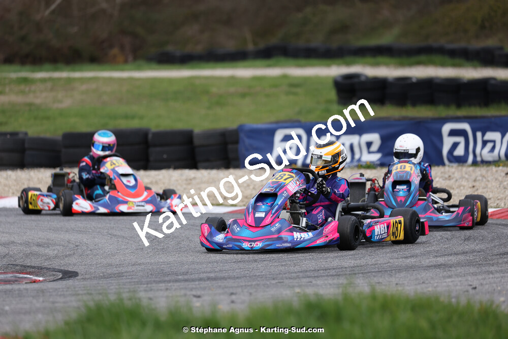 9 & 10/03/2024 : 1ère manche du Championnat du Sud au circuit d’Aigues-Vives (photos Stéphane Agnus) 2024 — karting