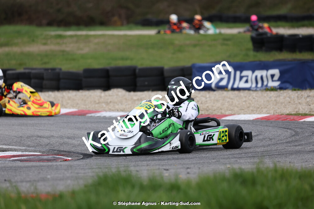 9 & 10/03/2024 : 1ère manche du Championnat du Sud au circuit d’Aigues-Vives (photos Stéphane Agnus) 2024 — karting