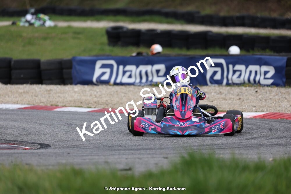 9 & 10/03/2024 : 1ère manche du Championnat du Sud au circuit d’Aigues-Vives (photos Stéphane Agnus) 2024 — karting