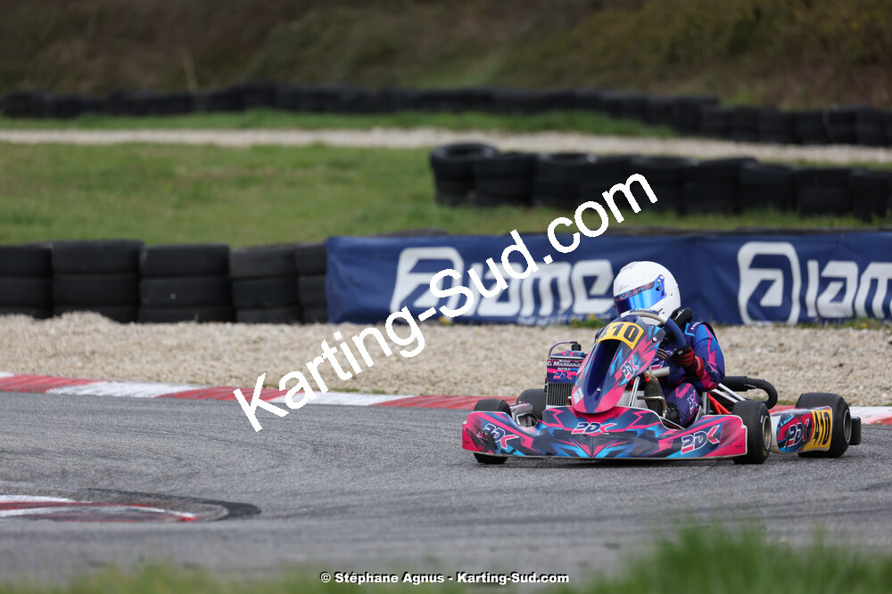 9 & 10/03/2024 : 1ère manche du Championnat du Sud au circuit d’Aigues-Vives (photos Stéphane Agnus) 2024 — karting