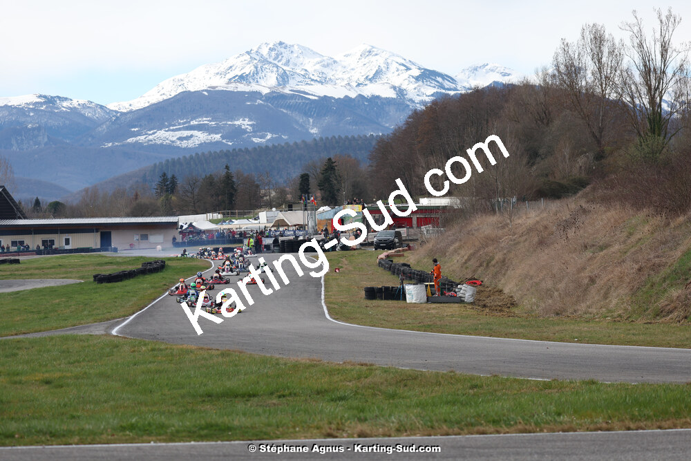9 & 10/03/2024 : 1ère manche du Championnat du Sud au circuit d’Aigues-Vives (photos Stéphane Agnus) 2024 — karting