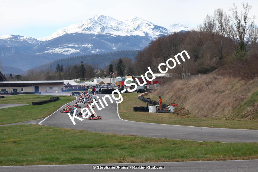 9 & 10/03/2024 : 1ère manche du Championnat du Sud au circuit d’Aigues-Vives (photos Stéphane Agnus) 2024 — karting