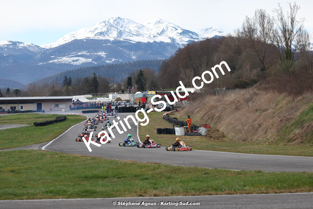 9 & 10/03/2024 : 1ère manche du Championnat du Sud au circuit d’Aigues-Vives (photos Stéphane Agnus) 2024 — karting