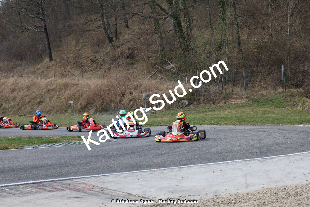 9 & 10/03/2024 : 1ère manche du Championnat du Sud au circuit d’Aigues-Vives (photos Stéphane Agnus) 2024 — karting