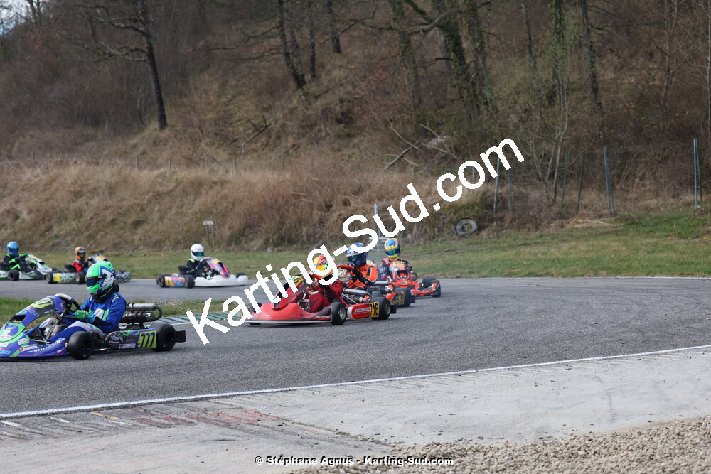 9 & 10/03/2024 : 1ère manche du Championnat du Sud au circuit d’Aigues-Vives (photos Stéphane Agnus) 2024 — karting