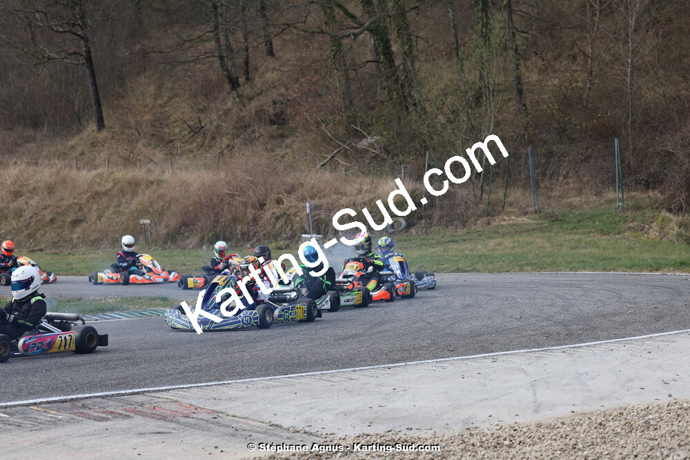 9 & 10/03/2024 : 1ère manche du Championnat du Sud au circuit d’Aigues-Vives (photos Stéphane Agnus) 2024 — karting