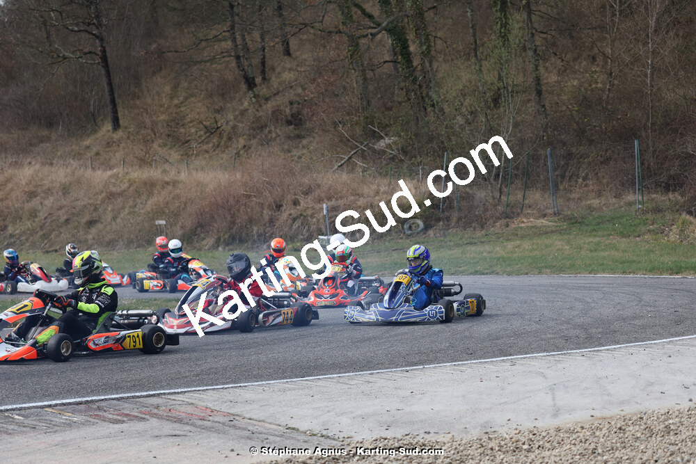 9 & 10/03/2024 : 1ère manche du Championnat du Sud au circuit d’Aigues-Vives (photos Stéphane Agnus) 2024 — karting