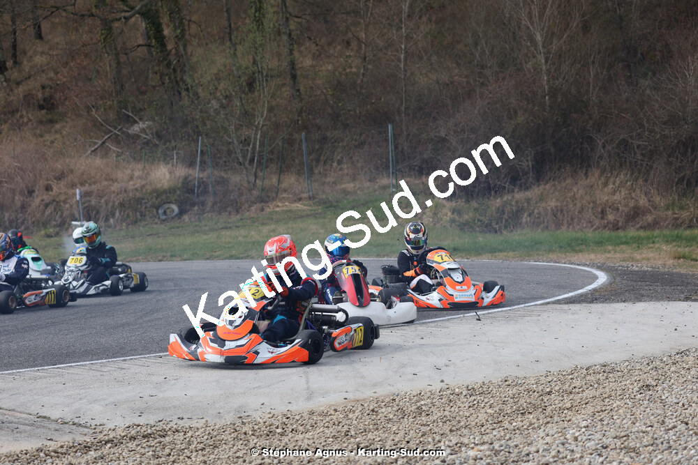 9 & 10/03/2024 : 1ère manche du Championnat du Sud au circuit d’Aigues-Vives (photos Stéphane Agnus) 2024 — karting