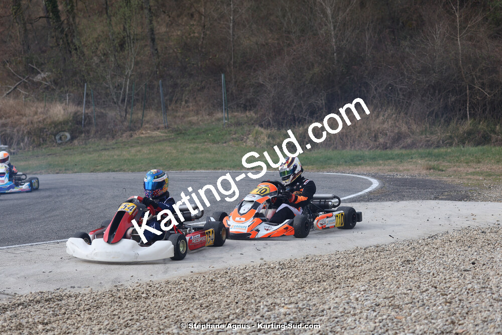 9 & 10/03/2024 : 1ère manche du Championnat du Sud au circuit d’Aigues-Vives (photos Stéphane Agnus) 2024 — karting