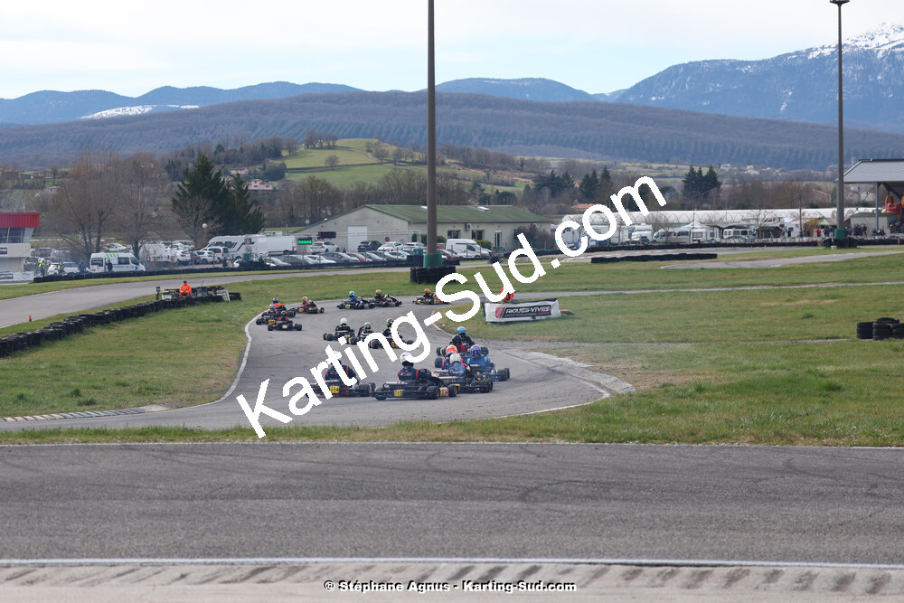 9 & 10/03/2024 : 1ère manche du Championnat du Sud au circuit d’Aigues-Vives (photos Stéphane Agnus) 2024 — karting