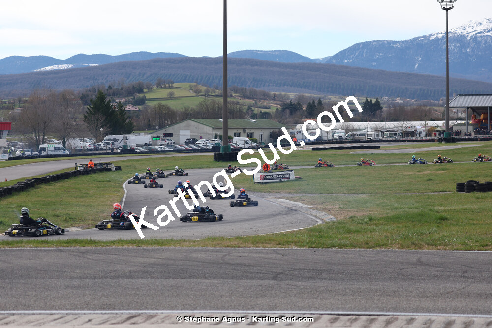 9 & 10/03/2024 : 1ère manche du Championnat du Sud au circuit d’Aigues-Vives (photos Stéphane Agnus) 2024 — karting
