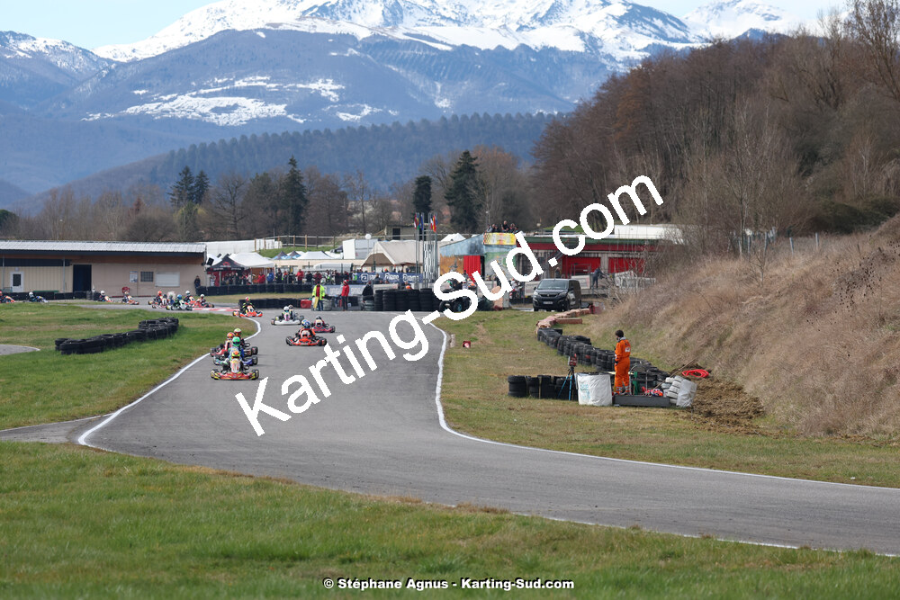9 & 10/03/2024 : 1ère manche du Championnat du Sud au circuit d’Aigues-Vives (photos Stéphane Agnus) 2024 — karting