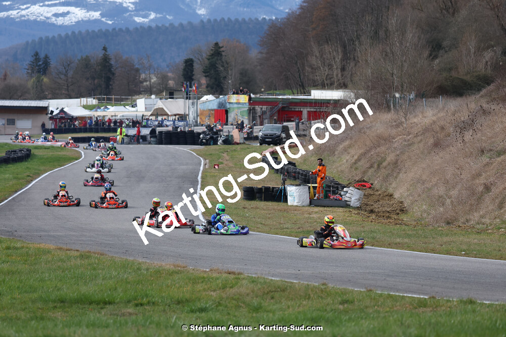 9 & 10/03/2024 : 1ère manche du Championnat du Sud au circuit d’Aigues-Vives (photos Stéphane Agnus) 2024 — karting