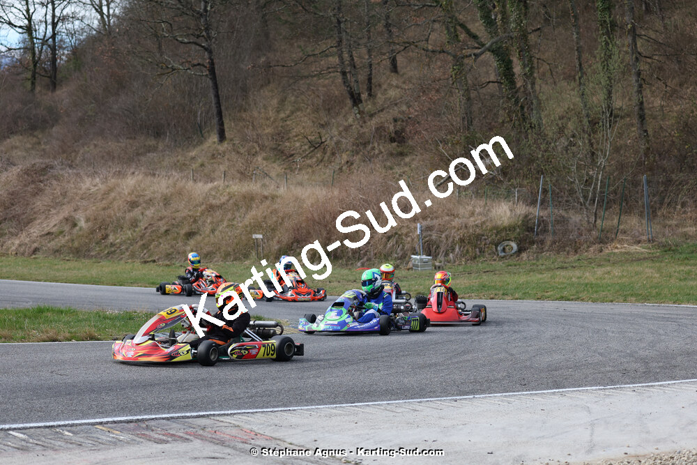 9 & 10/03/2024 : 1ère manche du Championnat du Sud au circuit d’Aigues-Vives (photos Stéphane Agnus) 2024 — karting