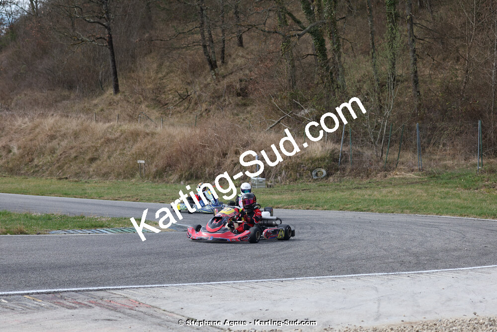 9 & 10/03/2024 : 1ère manche du Championnat du Sud au circuit d’Aigues-Vives (photos Stéphane Agnus) 2024 — karting