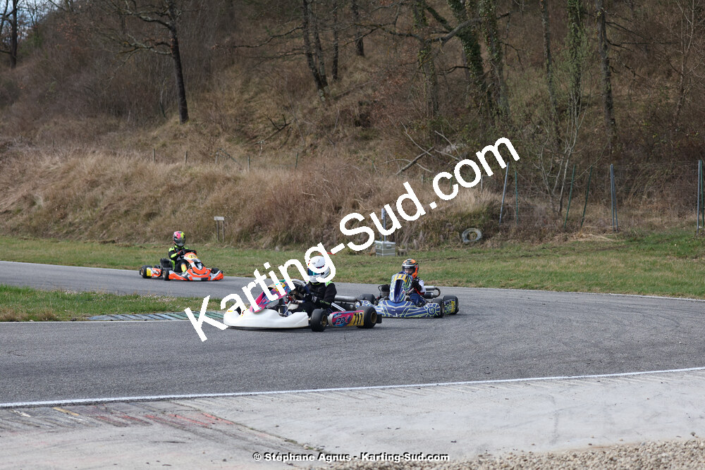9 & 10/03/2024 : 1ère manche du Championnat du Sud au circuit d’Aigues-Vives (photos Stéphane Agnus) 2024 — karting