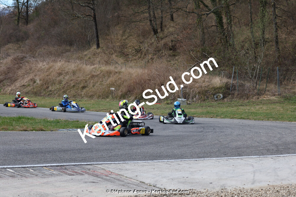 9 & 10/03/2024 : 1ère manche du Championnat du Sud au circuit d’Aigues-Vives (photos Stéphane Agnus) 2024 — karting