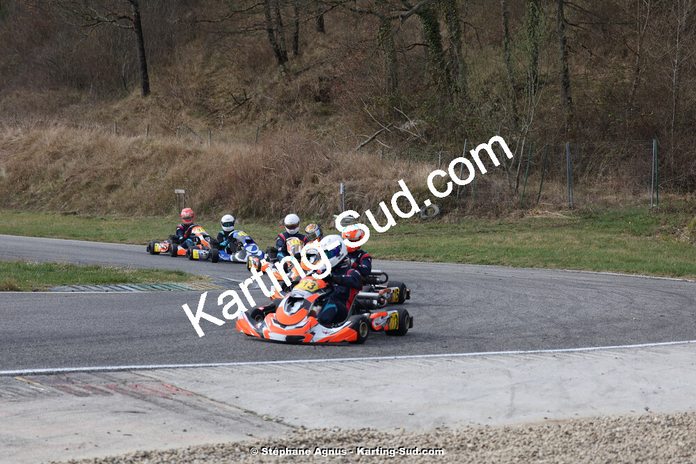 9 & 10/03/2024 : 1ère manche du Championnat du Sud au circuit d’Aigues-Vives (photos Stéphane Agnus) 2024 — karting