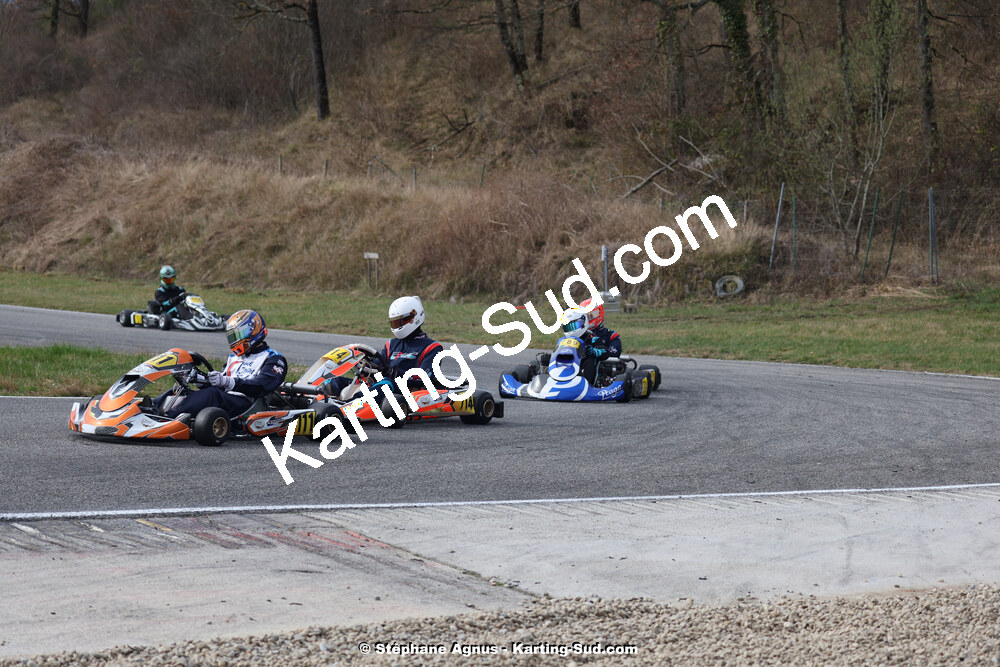 9 & 10/03/2024 : 1ère manche du Championnat du Sud au circuit d’Aigues-Vives (photos Stéphane Agnus) 2024 — karting