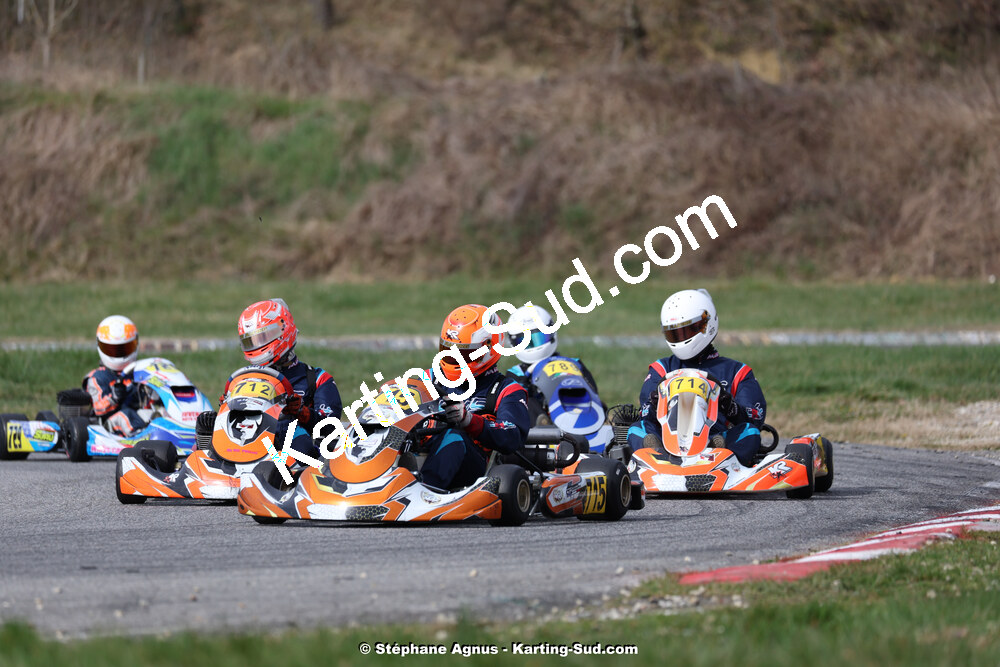 9 & 10/03/2024 : 1ère manche du Championnat du Sud au circuit d’Aigues-Vives (photos Stéphane Agnus) 2024 — karting