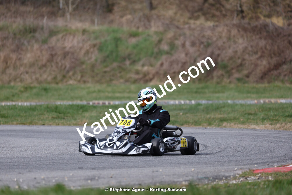 9 & 10/03/2024 : 1ère manche du Championnat du Sud au circuit d’Aigues-Vives (photos Stéphane Agnus) 2024 — karting