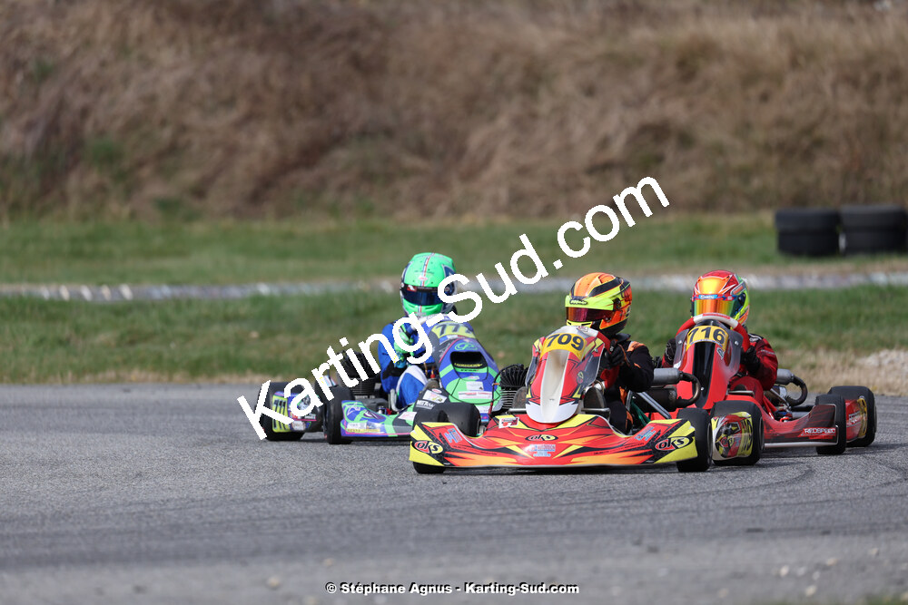 9 & 10/03/2024 : 1ère manche du Championnat du Sud au circuit d’Aigues-Vives (photos Stéphane Agnus) 2024 — karting