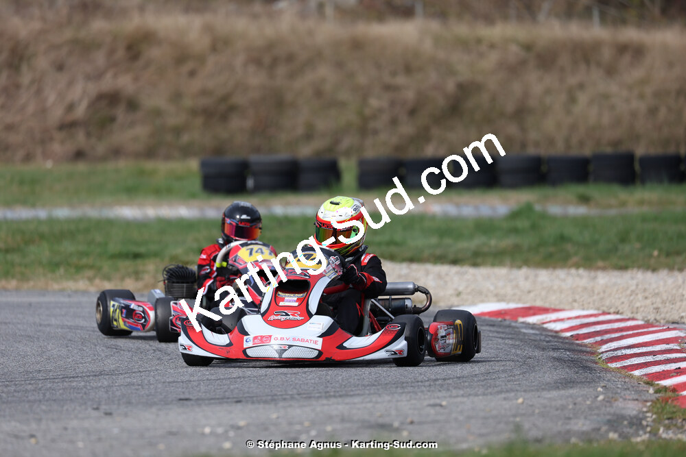 9 & 10/03/2024 : 1ère manche du Championnat du Sud au circuit d’Aigues-Vives (photos Stéphane Agnus) 2024 — karting