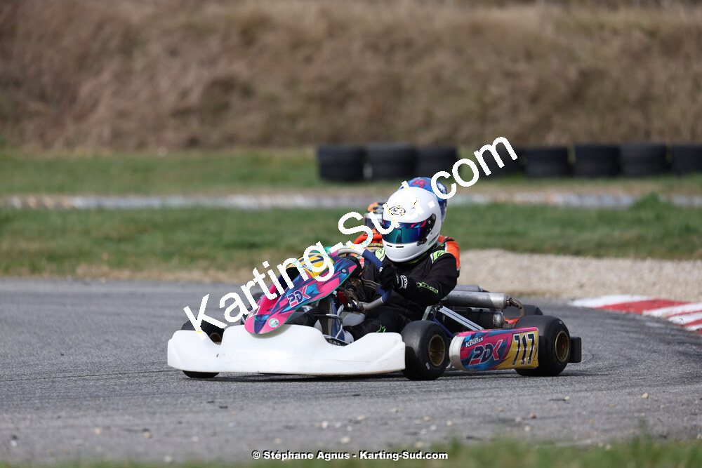 9 & 10/03/2024 : 1ère manche du Championnat du Sud au circuit d’Aigues-Vives (photos Stéphane Agnus) 2024 — karting