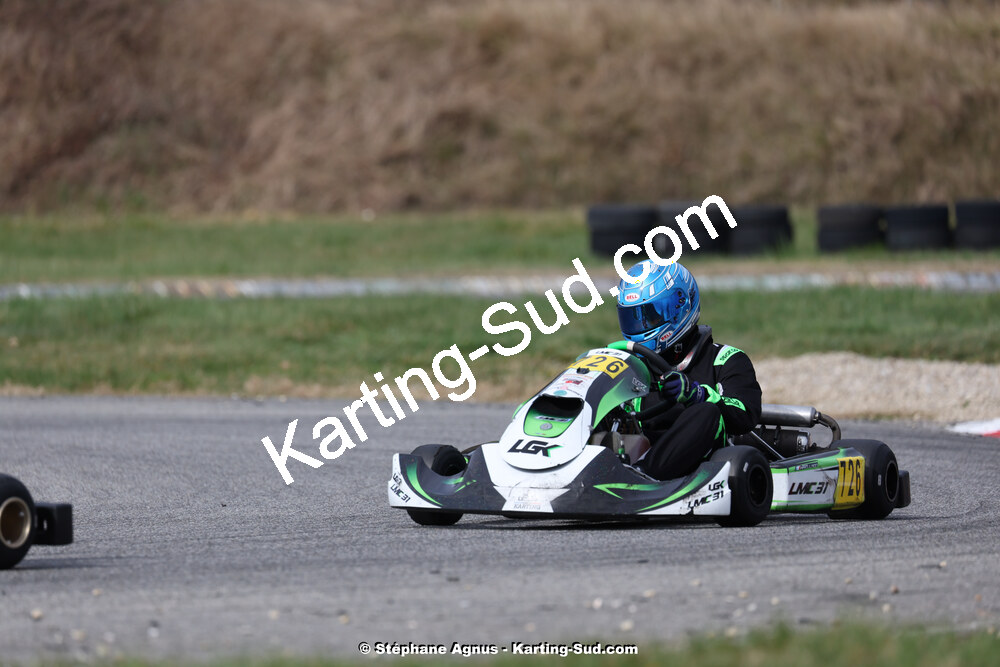 9 & 10/03/2024 : 1ère manche du Championnat du Sud au circuit d’Aigues-Vives (photos Stéphane Agnus) 2024 — karting
