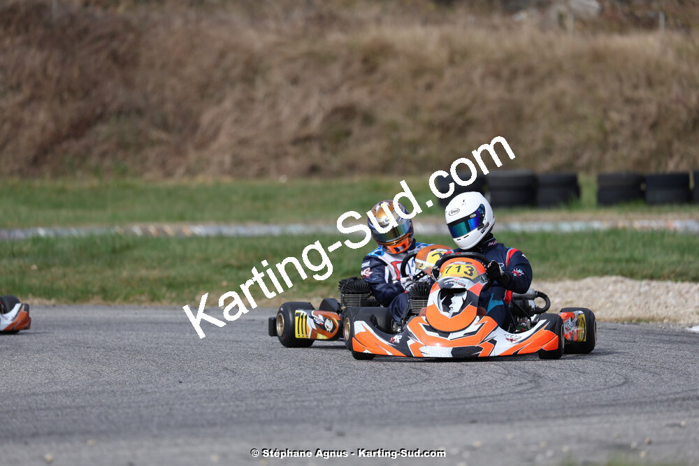 9 & 10/03/2024 : 1ère manche du Championnat du Sud au circuit d’Aigues-Vives (photos Stéphane Agnus) 2024 — karting