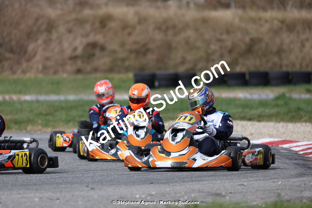 9 & 10/03/2024 : 1ère manche du Championnat du Sud au circuit d’Aigues-Vives (photos Stéphane Agnus) 2024 — karting