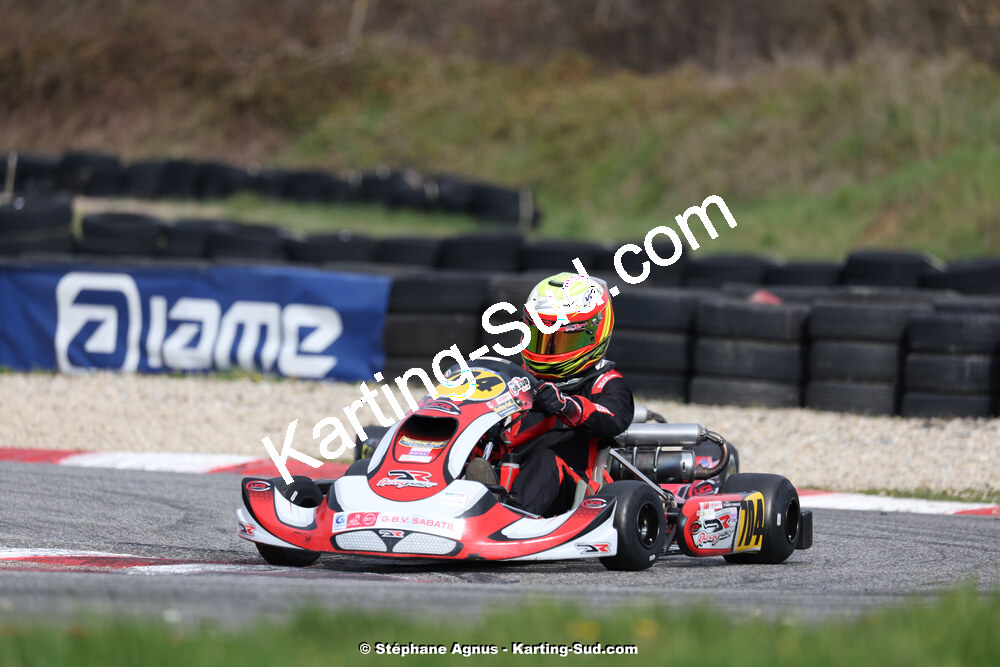9 & 10/03/2024 : 1ère manche du Championnat du Sud au circuit d’Aigues-Vives (photos Stéphane Agnus) 2024 — karting