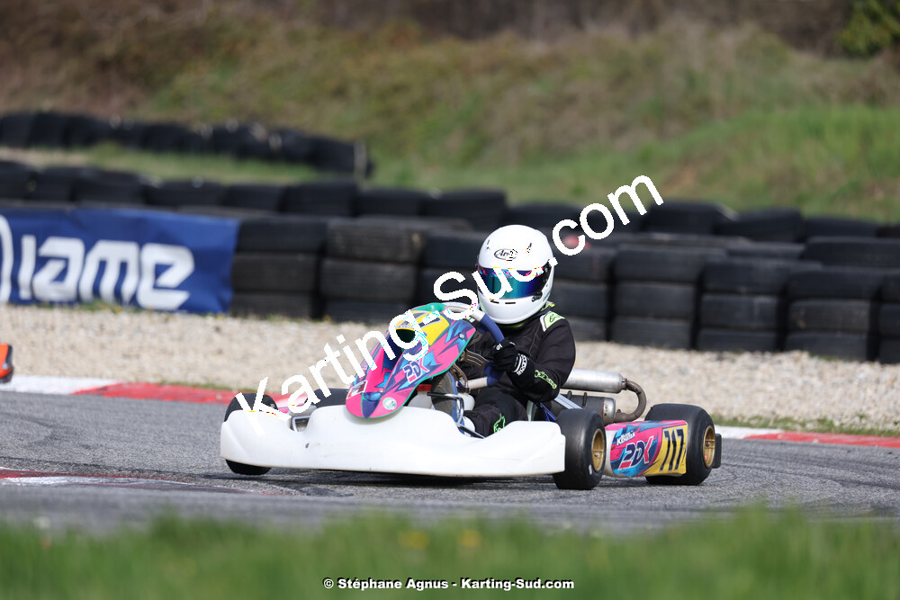 9 & 10/03/2024 : 1ère manche du Championnat du Sud au circuit d’Aigues-Vives (photos Stéphane Agnus) 2024 — karting