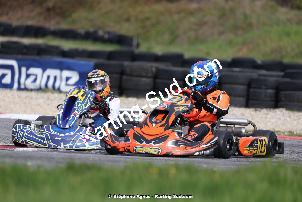 9 & 10/03/2024 : 1ère manche du Championnat du Sud au circuit d’Aigues-Vives (photos Stéphane Agnus) 2024 — karting