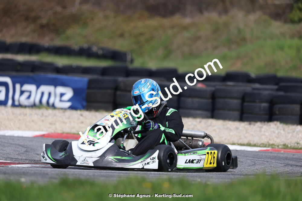 9 & 10/03/2024 : 1ère manche du Championnat du Sud au circuit d’Aigues-Vives (photos Stéphane Agnus) 2024 — karting