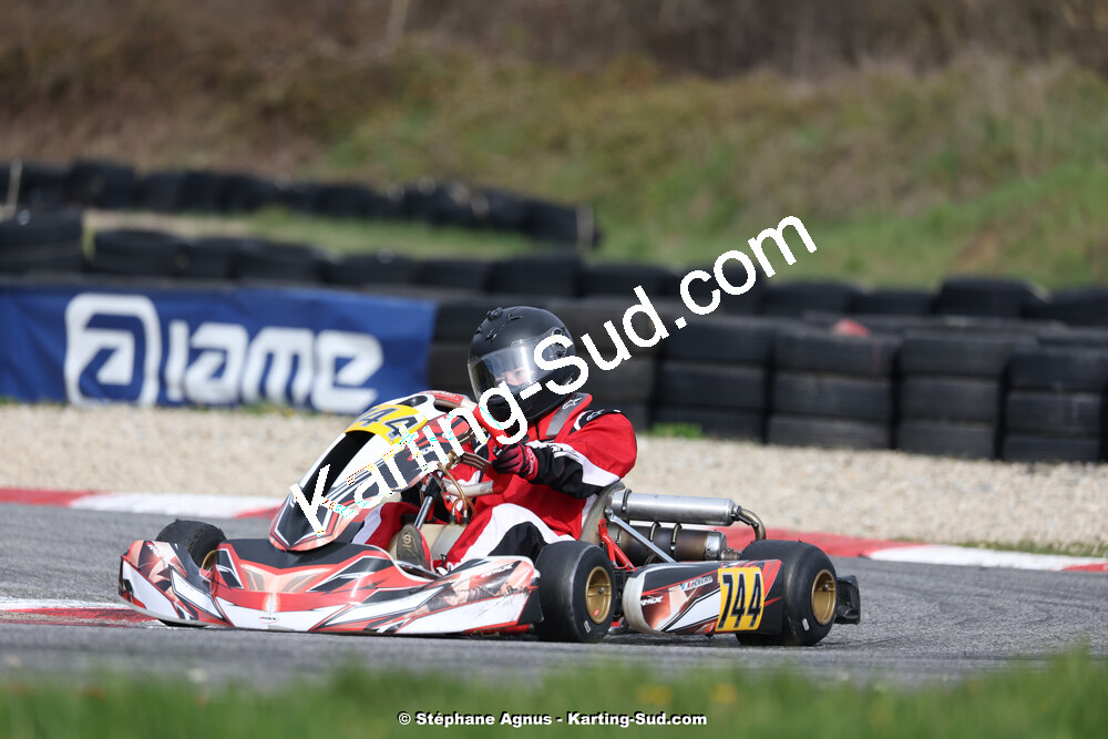 9 & 10/03/2024 : 1ère manche du Championnat du Sud au circuit d’Aigues-Vives (photos Stéphane Agnus) 2024 — karting