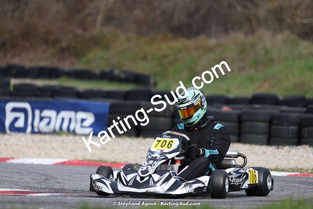 9 & 10/03/2024 : 1ère manche du Championnat du Sud au circuit d’Aigues-Vives (photos Stéphane Agnus) 2024 — karting
