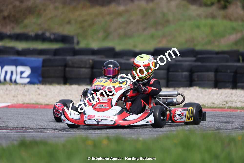 9 & 10/03/2024 : 1ère manche du Championnat du Sud au circuit d’Aigues-Vives (photos Stéphane Agnus) 2024 — karting