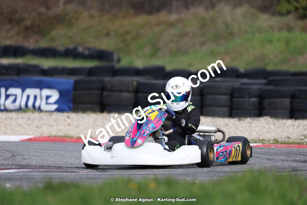 9 & 10/03/2024 : 1ère manche du Championnat du Sud au circuit d’Aigues-Vives (photos Stéphane Agnus) 2024 — karting