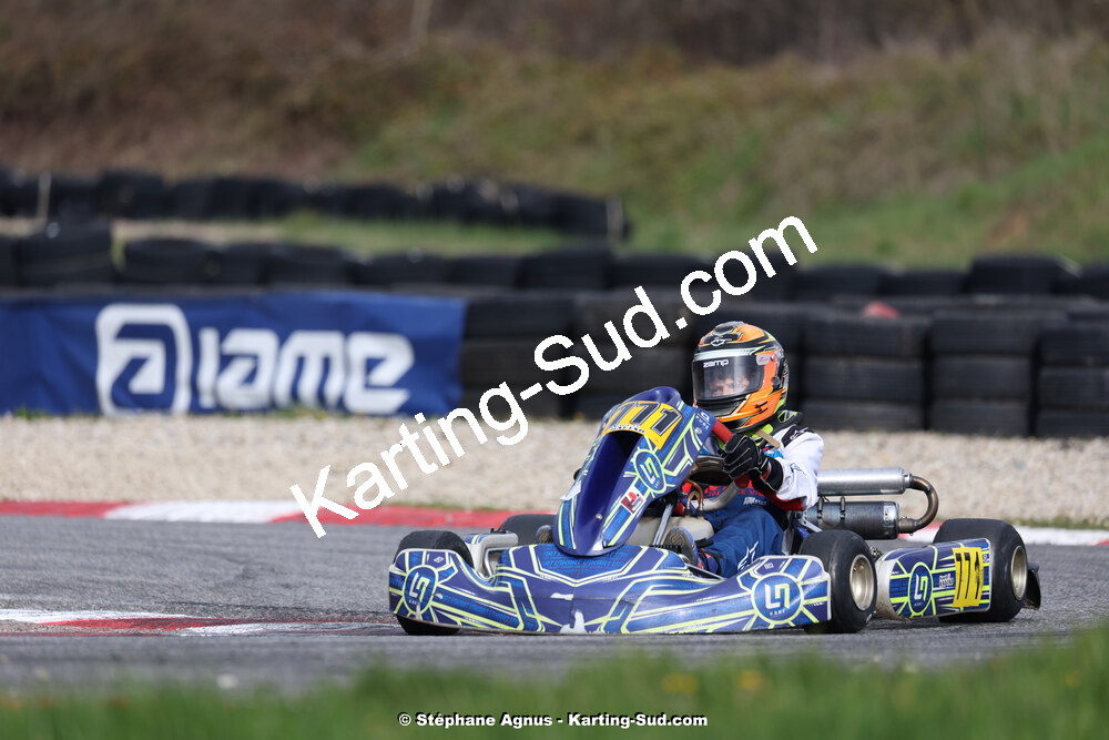 9 & 10/03/2024 : 1ère manche du Championnat du Sud au circuit d’Aigues-Vives (photos Stéphane Agnus) 2024 — karting